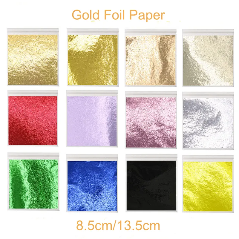 13.5cm Gold Foil Paper